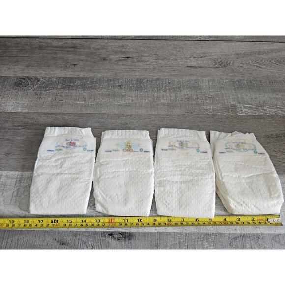 Vintage Pampers Disney Disposable Diaper Lot Of 4 Sesame Street Big Bird - Picture 7 of 8